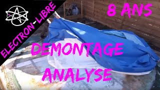 DÉMONTAGE PISCINE INTEX ANALYSE DE SOL ET FAQ [upl. by Cyma]