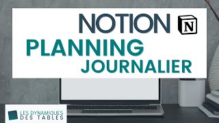 Planning en blocs de temps dans NOTION [upl. by Ettenan]