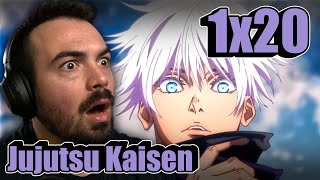 Gojos Insane Power Reacting to Jujutsu Kaisen S1E20 [upl. by Ronna]