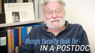 Things Faculty Look for in a Postdoc [upl. by Aeslahc]