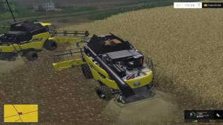 Farming Simulator 2015 6 Zniwa jeczmienne [upl. by Ahs]