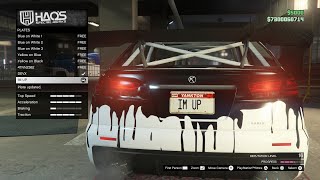 How To Get CUSTOM LICENSE PLATES On Cars In GTA 5 Online [upl. by Horlacher]