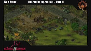 Sudden Strike 2  Single mission  Hinterland Operation Part II [upl. by Lanctot296]