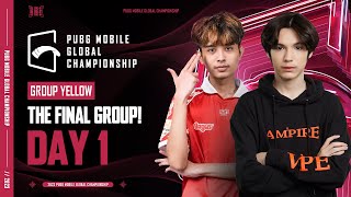 EN 2023 PMGC League  Group Yellow Day 1  PUBG MOBILE Global Championship [upl. by Innoc]