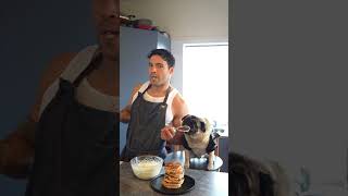 Carrot Cake Pancakes with Cream Cheese Icing Using the BlendJet [upl. by Shepley451]