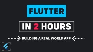 Flutter Tutorial In 2 Hours by a REAL Project  2024 [upl. by Suedama]