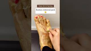 Get Fair Feet In 5minutes  Most Easy Pedicure  Remove Suntan Easily At Home pedicure shorts diy [upl. by Dimah]