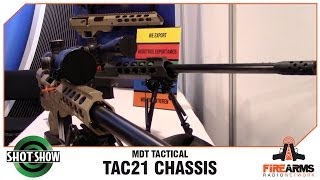 MDT Tactical TAC21 Rifle Chassis  SHOT Show 2014 [upl. by Waylin59]