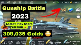 Gunship battle mod apk latest version  309035 Golds [upl. by Neerol]