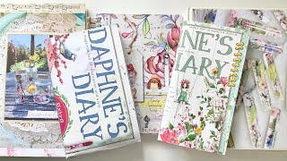 How I use Daphne’s Diary for journaling amp making journals  Video request [upl. by Aihtenyc121]