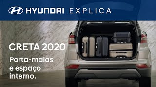 Hyundai Explica  Hyundai Creta 2020  Portamalas e espaço interno [upl. by Dickinson]