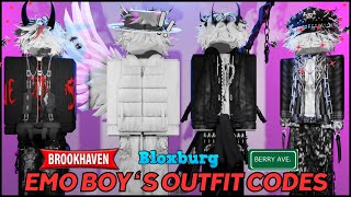 Boy Outfits Code For Brookhaven And Berry Avenue  Roblox Brookhaven Boys Outfit Codes 2024 [upl. by Ahsaz]