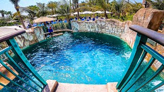 Extreme Immortal Falls at Aquaventure Waterpark Dubai [upl. by Ahsotal919]