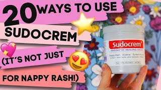 20 ways to use Sudocrem  from nappy rash to chub rub eczema acne [upl. by Maidel879]