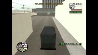 GTA San Andreas burglary mission van location Las Venturas [upl. by Nelo]