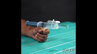 How To Make Gun Using A Syringe [upl. by Ecyor]