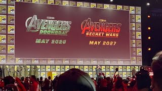 ¡PANEL MARVEL CómicCon 2024 en VIVO  Avengers Secret Wars Xmen y más anuncios [upl. by Allerym530]