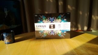 Cisco Linksys EA6500 Smart Wifi Router Unboxed and configured [upl. by Kcirdla]