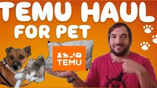 TEMU HAUL ΓΙΑ ΚΑΤΟΙΚΙΔΙΑ 🐶🐱 [upl. by Adlesirk]