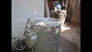 DIY Air Conditioner Precooler Misting System [upl. by Yunick945]