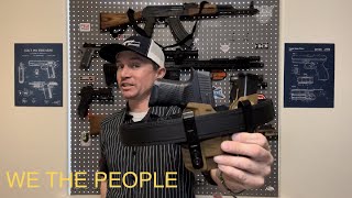 We The People Falcon Buckleless Gun Belt  Perfect For Appendix Carry [upl. by Moritz]