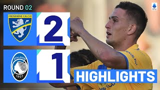 FrosinoneAtalanta 21  Newlypromoted side stun visitors Goals amp Highlights  Serie A 202324 [upl. by Janek]