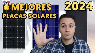 🥇 Las 5 Mejores PLACAS SOLARES del 2024 CalidadPrecio [upl. by Amatruda]