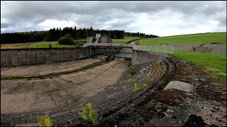 Exploring MASSIVE 1969 Scottish Dam  Backwater Reservoir [upl. by Dom]