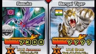 Animal Kaiser Sasuke vs Bengal Tiger [upl. by Marva591]