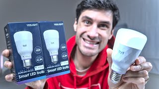 A RAINHA das LÂMPADAS INTELIGENTES💡Yeelight M2 Multicolor💡Unboxing Análise Review Português PT [upl. by Brocky]