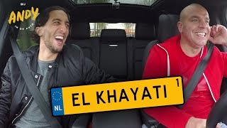 Nasser el Khayati deel 1  Bij Andy in de auto [upl. by Feeley]