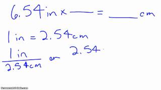 Conversion inches to meters [upl. by Nenad]