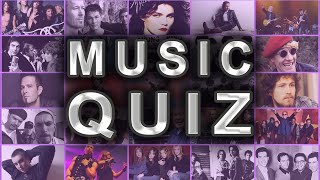 Music Quiz Name the Artist from Just 3 Clips  E3 [upl. by Ymereg712]