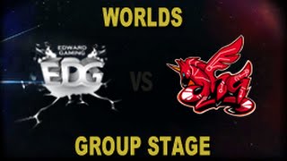 EDG vs AHQ  2014 World Championship Groups A and B Tiebreaker D4G7 [upl. by Haet]