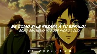 Mikasa Ackerman  Character Song  No Matter Where You Are  Sub Español amp Romaji AMV [upl. by Yrral]