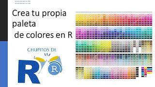 Cómo personalizar tu propia paleta de colores en R Chupito de R [upl. by Caesaria]