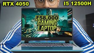 ₹58000 मे RTX 4050 AND I5 12500H BEST BUDGET GAMING LAPTOP in Flipkart sale 2024 [upl. by Aihtekal]