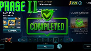 Street Cred Event WAR GAME  Phase 2 Complete  Gangstar Vegas [upl. by Sheaff]