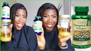 How to use fenugreek oil to increase breast size quickly  FENUGREEK oil for breast enlargement [upl. by Dnomsad298]