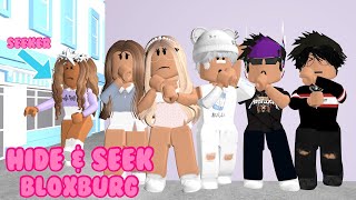 6 Player HIDE AND SEEK CHALLENGE In Bloxburg Roblox [upl. by Ennairoc722]