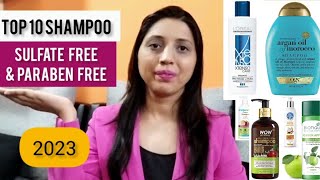 Top 10 Sulfate free amp Paraben free shampoo 2023  Mild shampoo  sulfatefreeshampoo shampoo [upl. by Anastice]