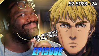 Thorfinn is FOREVER GOATED 100  Vinland Saga Season 2 FULL Finale Episode 23 amp 24 Reaction [upl. by Yusem]