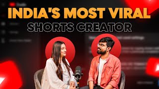 Indias Most viral shorts creator  Dushyant Kukreja Podcast1 dushyantkukreja heerkaur [upl. by Weinman875]