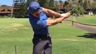 Zac Efron SlowMo BICEPS VIDEO in Hawaii [upl. by Thorwald]