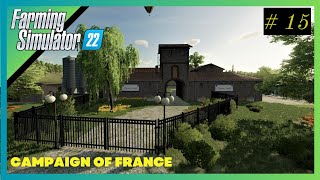 🚜Farming Simulator 22  15 Viñedos construyo nuestra Bodega nueva maquinaria  FS22 Español [upl. by Nugesulo]