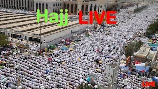 Makkah Hajj LIVE  Mina Arafat Muzdalifah [upl. by Laundes]