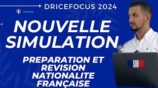 Nouvelle Simulation entretien demande nationalité française  révision collective 2024 [upl. by Adliwa]