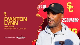 USC DC D’Anton Lynn  Wednesday of Bye Week [upl. by Cris981]