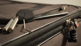 How to Open Locked SuitcasesBaggage without a Key [upl. by Coady]