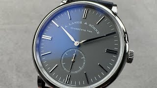 A Lange amp Sohne Saxonia 216027 ALange amp Sohne Watch Review [upl. by Narcis]